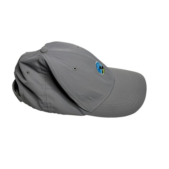 AT&T Pebble Beach Pro-Am Grey Golf Baseball Cap Hat Adjustable OSFM - Picture 5 of 8